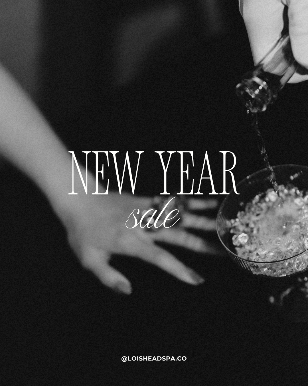 New Year Sale - Champagne Celebration